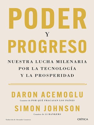 cover image of Poder y progreso (Edición mexicana)